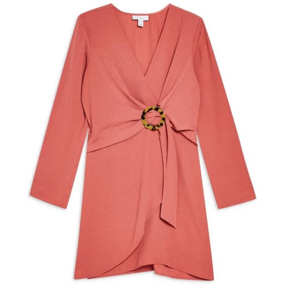 topshop tortoise ring minidress